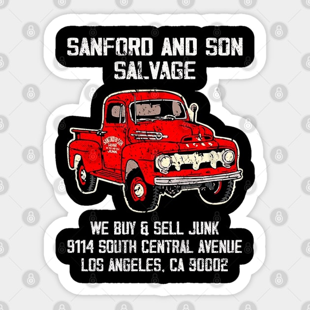 Graphic The Car Sanford Movie Sticker by Cierra Bauch